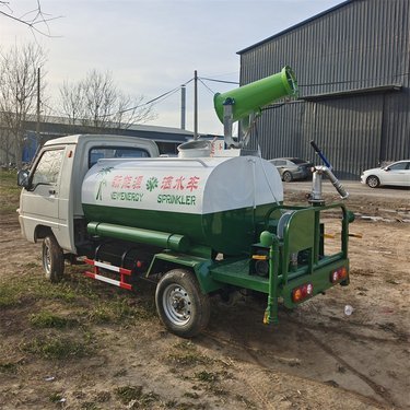 安徽六安霍山小型道路噴灑車工程工地降塵霧炮灑水車園林綠化
